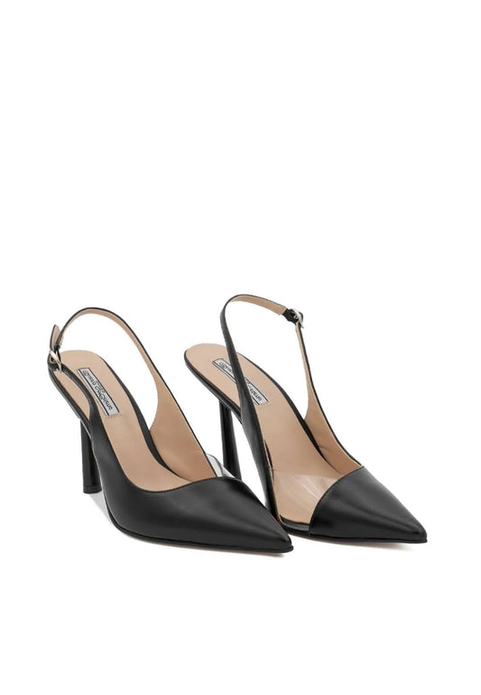 Décolleté Slingback "Ambra" – Eleganza Minimal con Dettaglio PVC